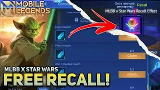 MLBB X STAR WARS: FREE RECALL! | MLBB X STAR WARS EVENT 2021- MOBILE LEGENDS