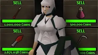 I Made Bank Looting PvP Drops at the GE for 1 Hour (OSRS)