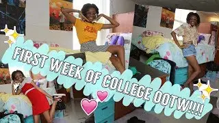 First Week of College OOTW!!! (Freshman Year)