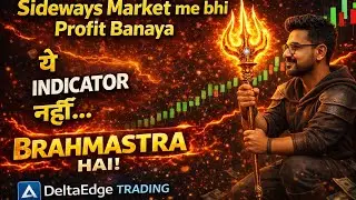 Sideways Market me bhi profit banaya using my indicator #trading #nifty #share #marvel 
