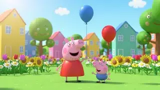 Peppa Pig&rsquo;s Balloon Floated Away 🎈🐷 AV1 | Kids Songs & Nursery Rhymes