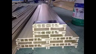 China High Quality WPC  PVC Door Frame Machine with Competitive Price
