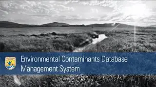 Environmental Contaminants Database Management System - Raw Data Exporting