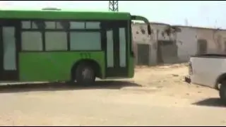 Raw: Syrian Rebels Evacuate Strongholds in Homs