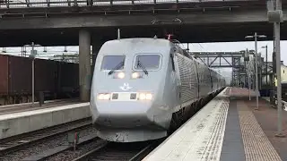 SJ X2000 passerar Älmhult i 200km/h