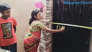 today successfully handover collapsible door G+3 borabanda #hyderabad #borabanda