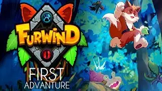 Furwind - First Advanture PS4 PRO Playthrough (Pixel Art Style Game)