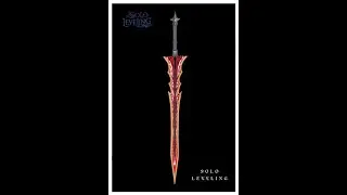 ดาบ Solo Leveling Igris Blood-Red Commander Sword (Pre Order รอสินค้า 2 อาทิตย์)
