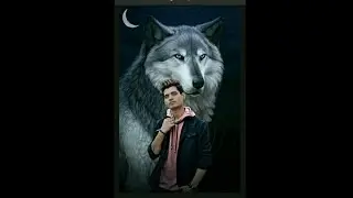 Picsart Photo Editing || Wolf   Photo Editing 》Aaryan Editing Tips #shorts #yutubeshort