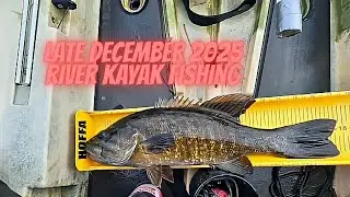Late December 2025 River Kayak Fishing | BigBaitPosse | Holston River