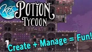 Potion Tycoon 1 - BEST GAME YOU'VE NEVER HEARD OF - First Look, Let's Play