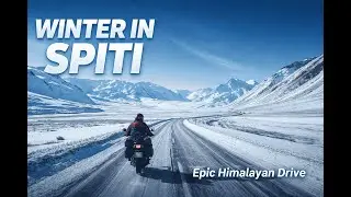 2025 WINTER SPITI Drive &ndash; The Coldest Road Trip Of My Life! -20&deg;C, One Wrong Move & It&rsquo;s Over!