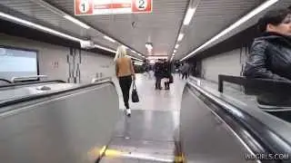 drunk girl after a party night