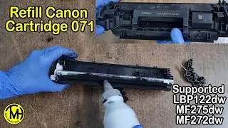 How to Refill Canon Cartridge 071
