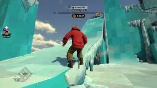 Land the trick that makes yellow snow | Skate 4 Riddle Guide  &mdash; Roll-Stice 4 Grab above the slope