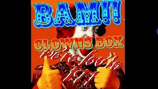 #thebambox BAM BIG BOX Clowns Mystery box! Come sniff the flower...if you dare!