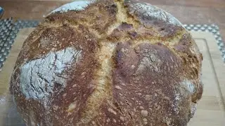 XXL- Krustenbrot - Ausreichend Brot &uuml;ber die Feiertage! Gemeinsam backen macht Spa&szlig;! ❤️❤️❤️