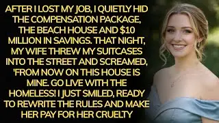 AFTER I LOST MY JOB, I QUIETLY HID THE COMPENSATION PACKAGE, THE BEACH HOUSE AND $10 MILLION IN SAVI