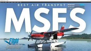 🌊 EPIC FLOATPLANE LANDING on a Cambodian River &ndash;Kodiak 100 Water Landing MSFS 2020