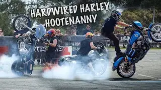 Australias FIRST EVER Harley Davidson Stunt Competition | FMX | Hardwired Harley Hootenanny