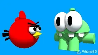 Злые птицы и перерезать веревку 🎵🎶🎵 (3D-анимация в стиле FunvideoTV) (воспроизведение)