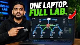 FortiGate Firewall Lab Setup 2025 | EVE‑NG + VMware Workstation  | NSE 4