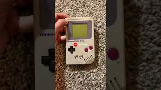 Nintendo gameboy start up sound #retrogaming