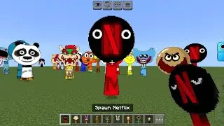 Sprunki​ OC​ Netflix in Minecraft PE​ Mod​ Addon​