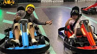 Playing Gocart at Funifun