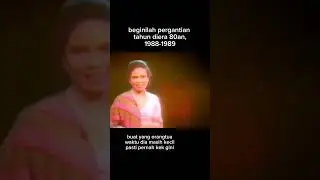 pergantian tahun baru tapi diera 80an (1988-1989) #80an #jamandulu #tempodulu #shorts  #fyp