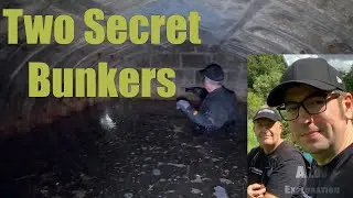 Two Secret Bunkers Found! See what we found inside. Churchills Secret Army.