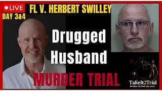 LIVE DAY 3: Drugged Husband Murder Trial: Explosive Testimony Shakes the Courtroom