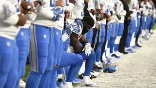 The NFL's new national anthem policy is on hold