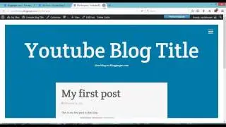 Tutorial: How to open a blog for Free?