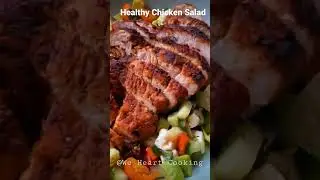 Super Delicious Healthy Chicken Salad #viral #shorts #trending #healthychickenrecipe #healthysalad