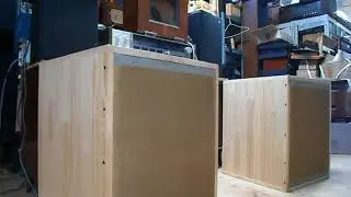 Hand made cabinet for Isophon 3037