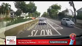 Driver of #SLQ7434D seen overtaking L plate at a 1 lane traffic (25/01/26)