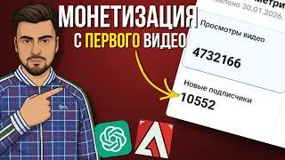4.7 МЛН с первого ролика: Подробный гайд (Бесплатные нейросети)