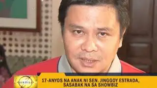 Jinggoy's son Julian joins showbiz