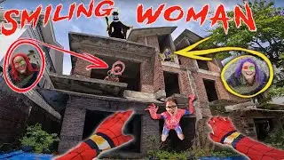 PARKOUR SPIDER-MAN VERSUS SMILE WOMAN REALISTIC HORROR 4.0 (Parkour Horror Short Film) | Epic POV