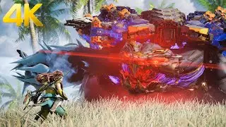 Horizon Forbidden West - RARE APEX SHELLSNAPPER - Cinematic Fight