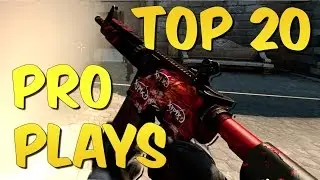 BEST PRO MOMENTS! Top 20 CS:GO Pro Plays #4