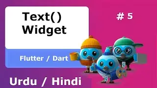 Text Widget in Flutter | Flutter Tutorials In Urdu