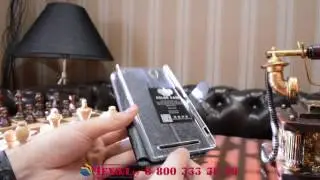 Фирменный чехол-книжка для Sony Xperia T2 Ultra/ T2 Ultra Dual D5303/D5322 черный