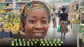 Modern Market for Sale in Ibadan. How to Invest & get 30% ROI on commercial property in Ibadan 