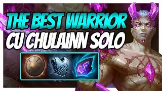 CU CHULAINN - BEST WARRIOR IN SEASON 10! - Smite Ranked Season 10 Cu Chulainn solo