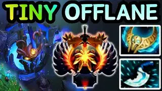 🔥 TINY OFFLANE &mdash; THROW EVERYTHING, DELETE EVERYTHING 💀 | DOTA 2 🔥