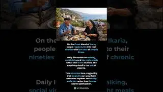 The island where people live longer by slowing down. On Ikaria, daily life moves slow...