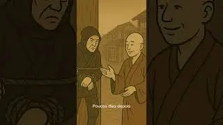 O monge e o ladr&atilde;o. #budismozen #budismo #filosofia #koan #zen #rinzai #rinzaizen #zenbudismo
