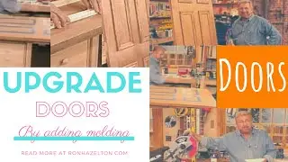 How to Add Molding to Flat Door